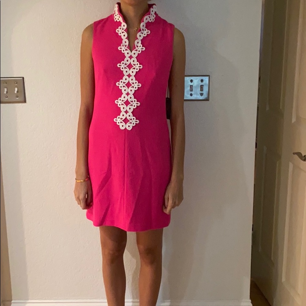 hot pink dress
